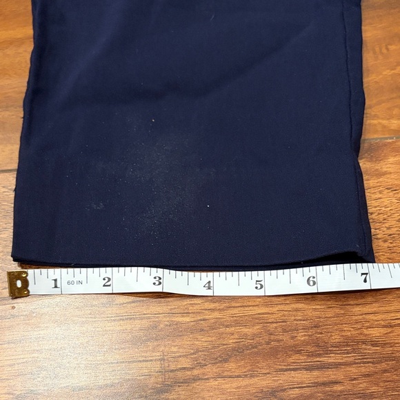 Zac & Rachel Navy Trousers - Picture 5 of 6